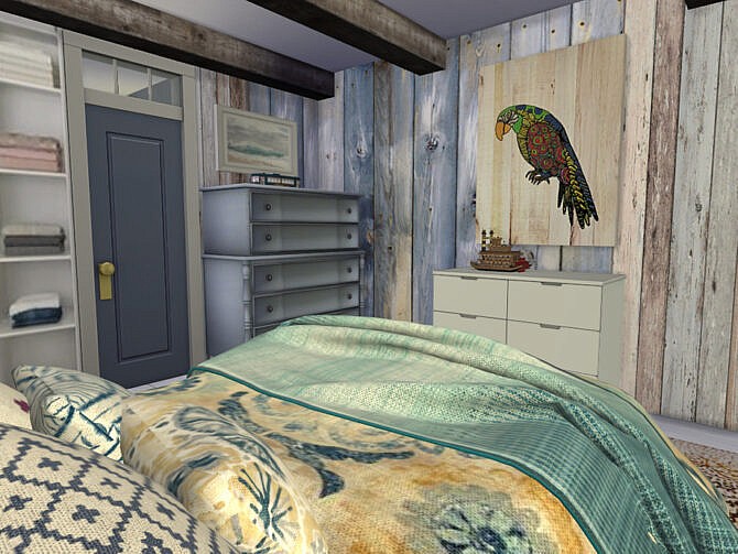 Sims 4 Master Bedroom by fredbrenny at TSR