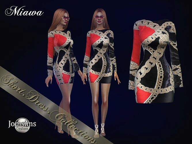 Miawa Sims 4 Dress