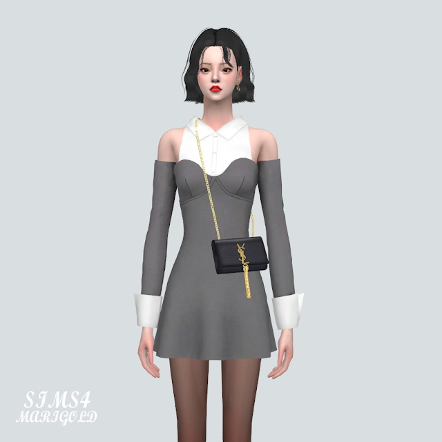 Sims 4 Mini Dress ST 7 at Marigold
