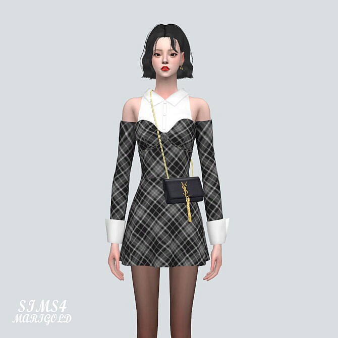 Sims 4 Mini Dress V2 ST 7 at Marigold