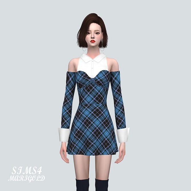 Sims 4 Mini Dress V2 ST 7 at Marigold