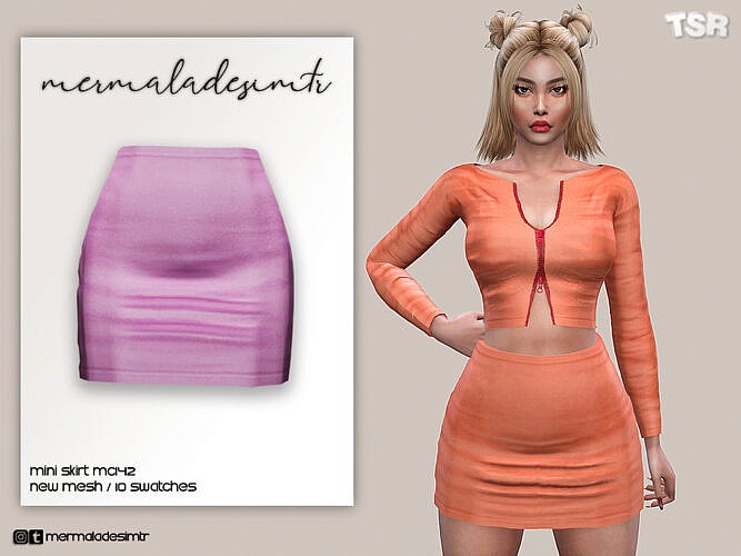 Mini Sims 4 Skirt Mc142