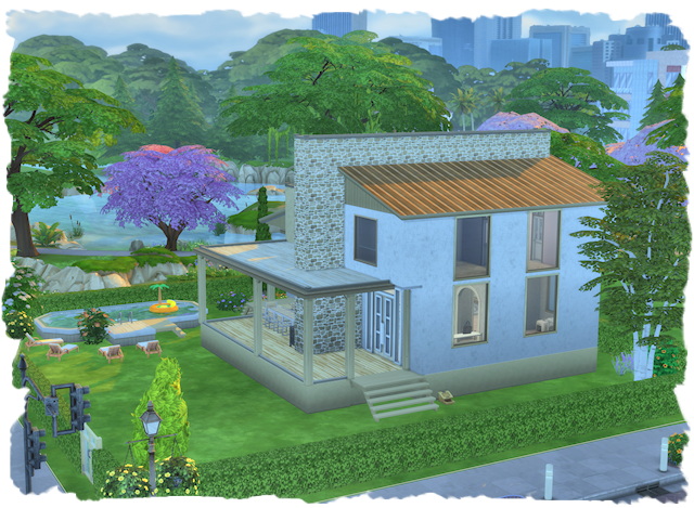 Sims 4 Minna house by Chalipo at All 4 Sims