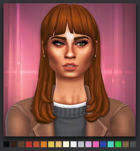 Nikkaela Sims 4 Hair