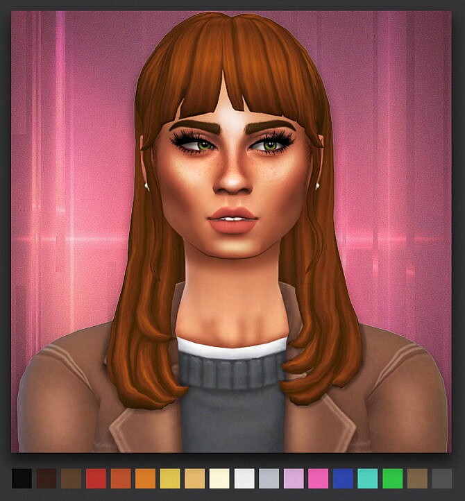 Sims 4 NIKKAELA HAIR at Wild Pixel