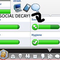 No Social Decay Sims 4