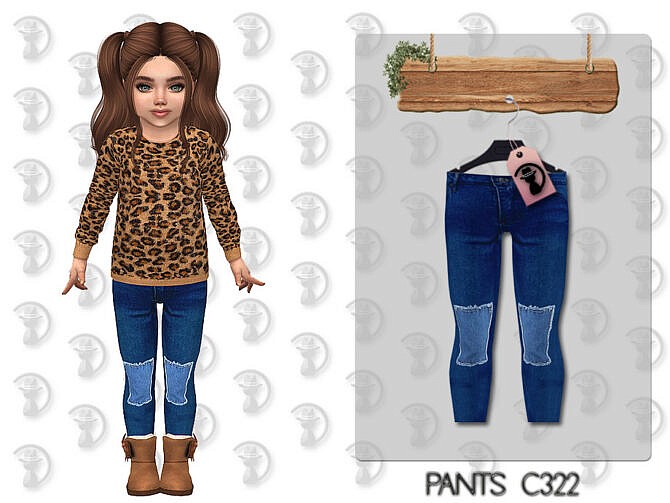 Sims 4 Pants C322 by turksimmer at TSR