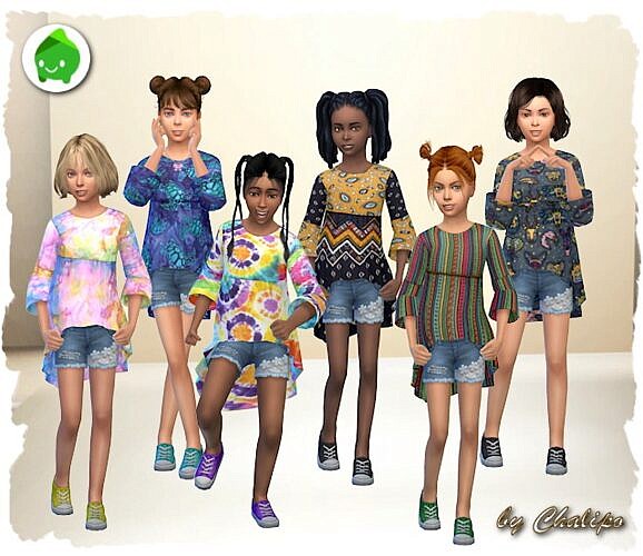 Para Sims 4 Top Kids