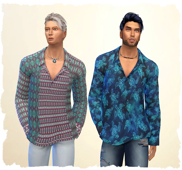 Sims 4 Para shirt for males by Chalipo at All 4 Sims
