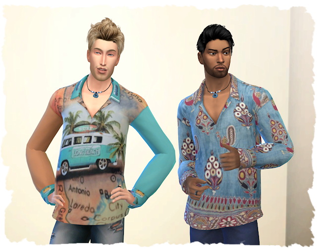 Sims 4 Para shirt for males by Chalipo at All 4 Sims