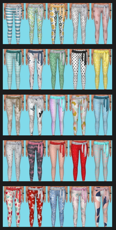 Sims 4 Paranormal Top & Pants Recolors at Annett’s Sims 4 Welt