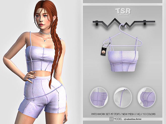 Sims 4 Patchworks SET 117 (TOP) BD433 by busra tr at TSR