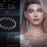 Pearl Sims 4 Necklace 2021013