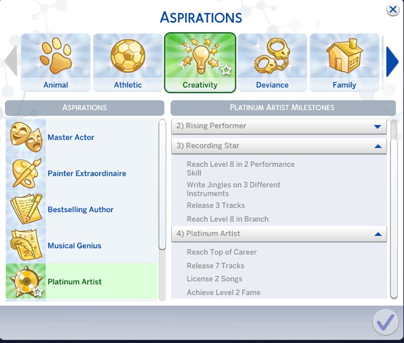sims 4 more aspirations rewards mod