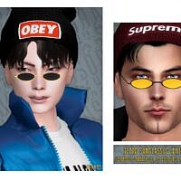 Retro Sims 4 Sunglasses