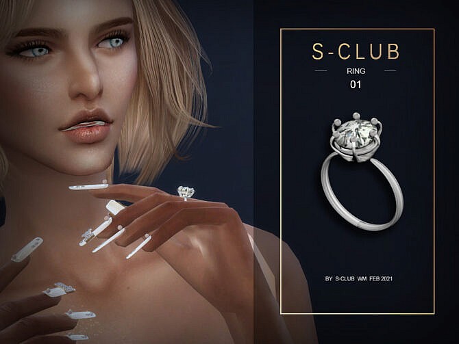 Sims 4 Ring 202101 by S Club WM at TSR