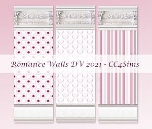 Romance Sims 4 Walls By Christine