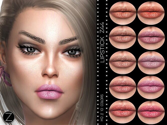 Sims 4 LIPSTICK Z44 by ZENX at TSR
