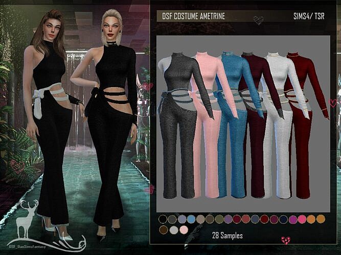 Sims 4 Outfit Ametrine