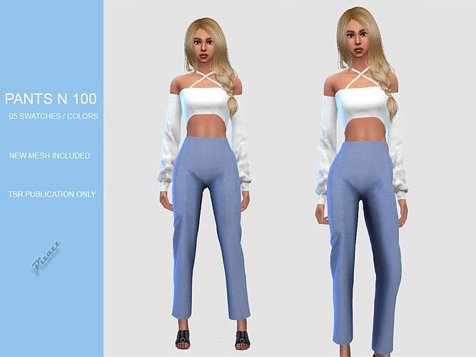 Sims 4 Pants N 100