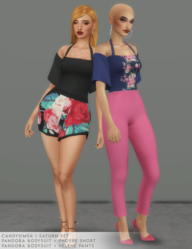 Sims 4 Saturn clothing set at Candy Sims 4