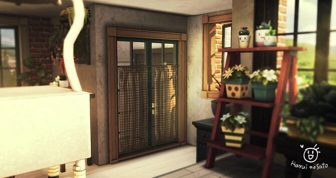 Sims 4 Scent of Autumn Windows & Doors Recolors at Haruinosato’s CC