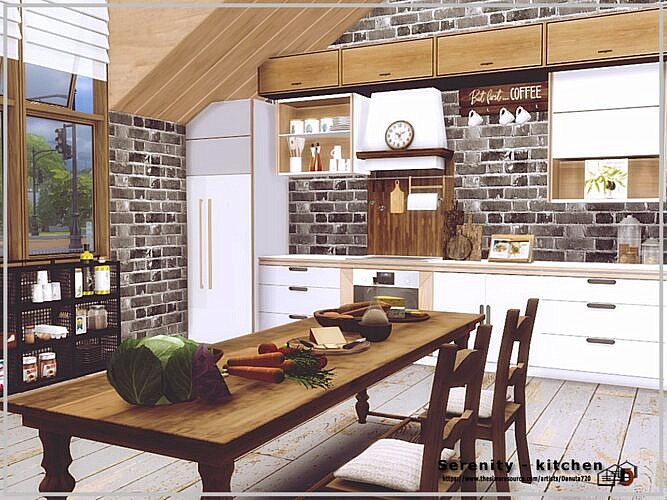 Serenity Sims 4 Kitchen