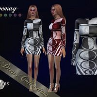 Sheemay Sims 4 Short Dress
