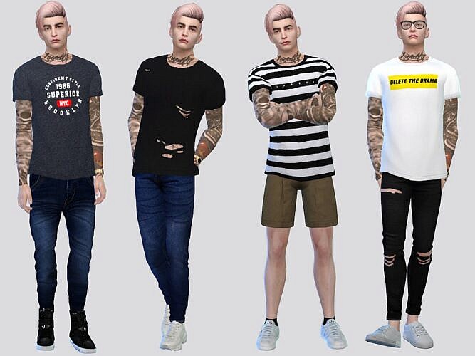 Shortsleeve Sims 4 Tees