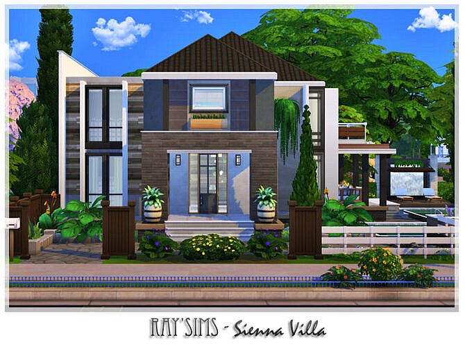 Sims 4 Sienna Villa by Ray Sims at TSR