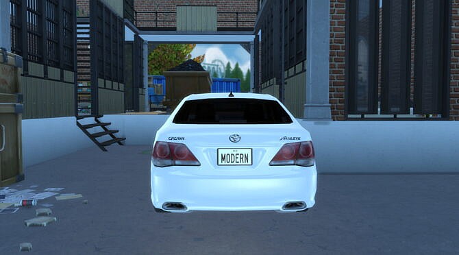 Sims 4 2010 Toyota Crown at Modern Crafter CC
