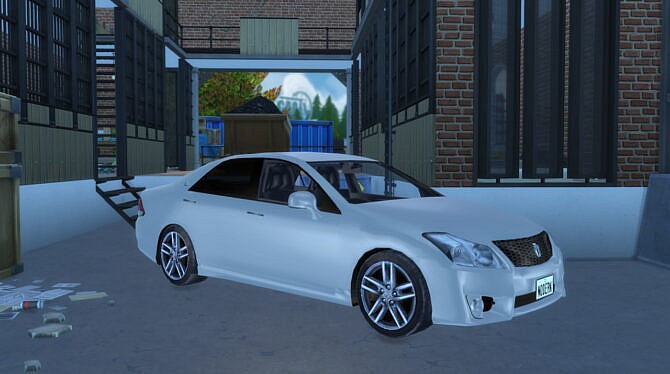 Sims 4 2010 Toyota Crown at Modern Crafter CC