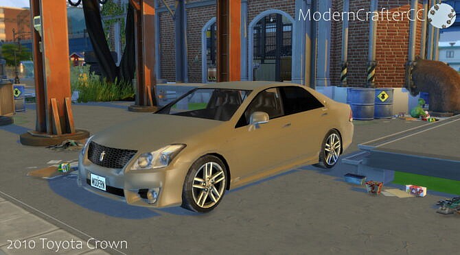 Sims 4 Car 2010 Toyota Crown