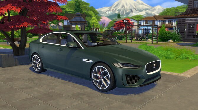 Sims 4 Jaguar XE at LorySims