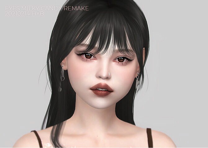 Sims 4 EYES MILKY CANDY REMAKE at Hayanbom