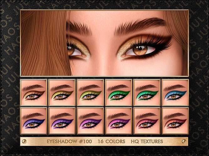 Sims 4 Eyeshadow 100