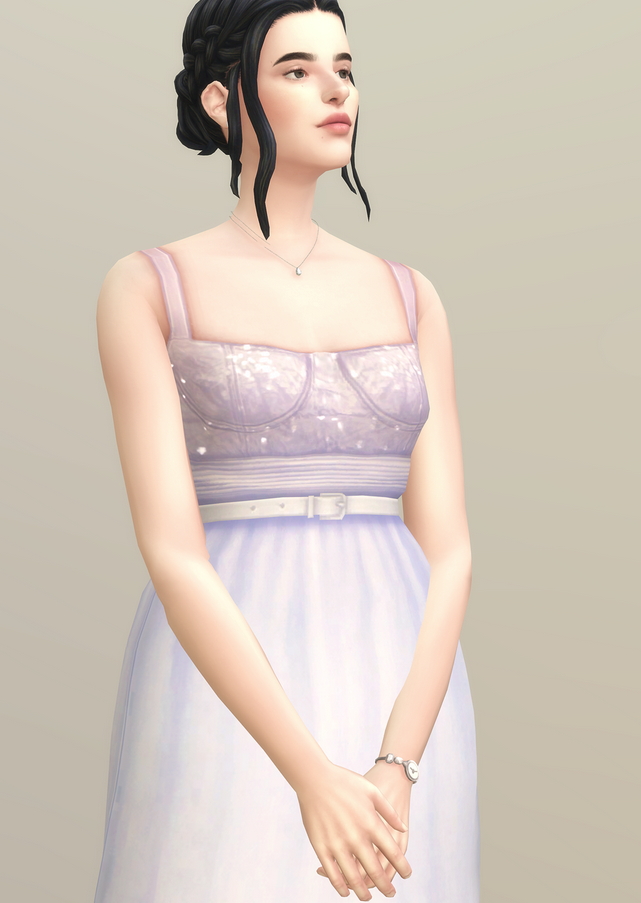 Evening Gown (Formal Dress) by Rusty » Sims 4 Updates