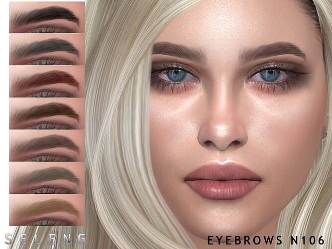 Sims 4 Eyebrows N106