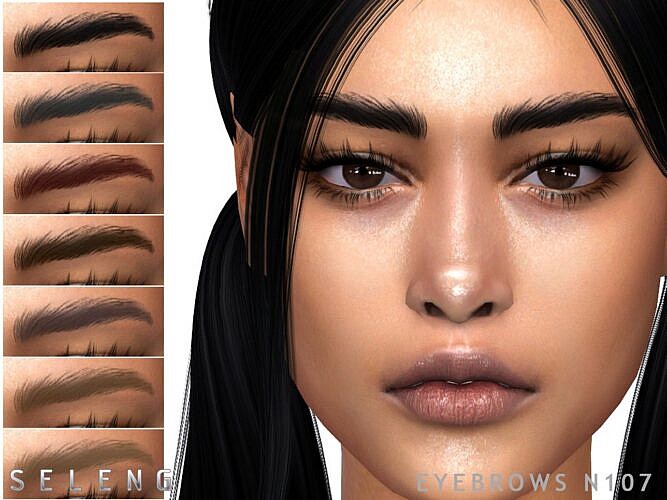Sims 4 Eyebrows N107
