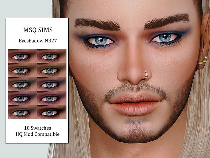 Sims 4 Eyeshadow NB27 at MSQ Sims
