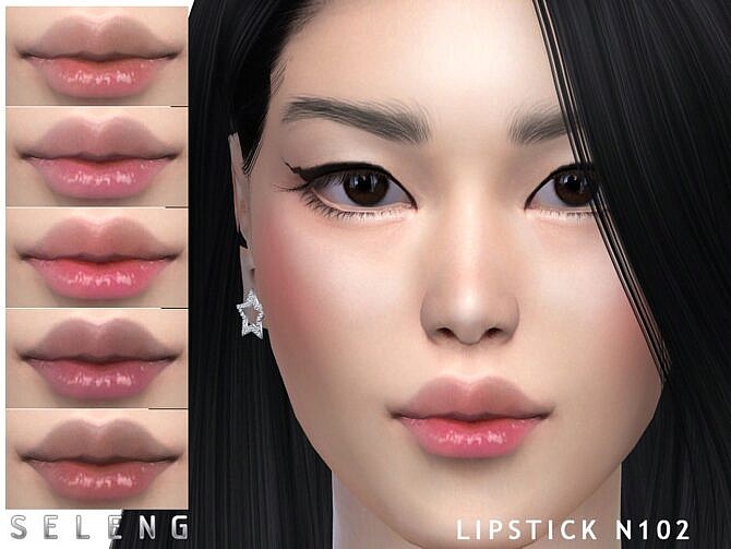 Sims 4 Lipstick N102 by Seleng at TSR
