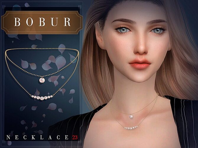 Sims 4 Necklace 23 by Bobur3 at TSR