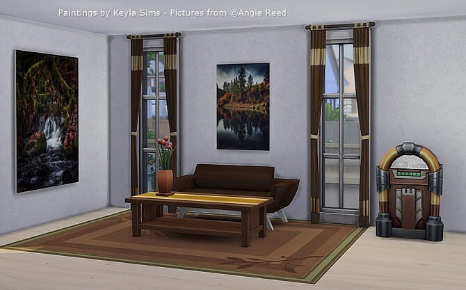 Sims 4 Paintings: A.R.Reed at Keyla Sims