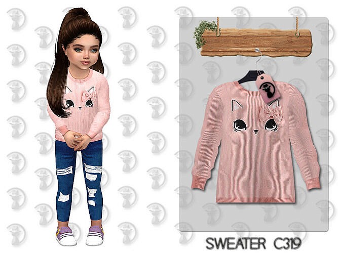 Sims 4 Sweater For Toddlers C319
