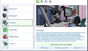 Simstuber Sims 4 Career By Adeepindigo