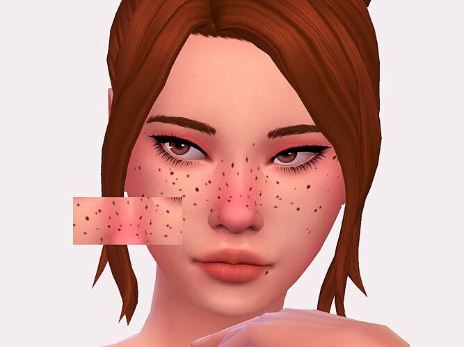 Snowdrop Sims 4 Freckles