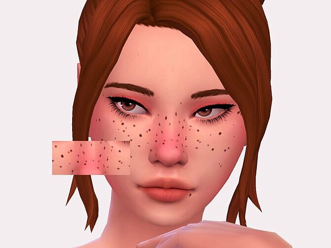 Sims 4 Snowdrop Freckles by Sagittariah at TSR