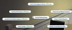 Social Network Interactions Crossover Mod The Sims 4