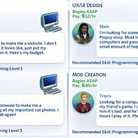 Software Engineer Odd Jobs Sims 4 Pack