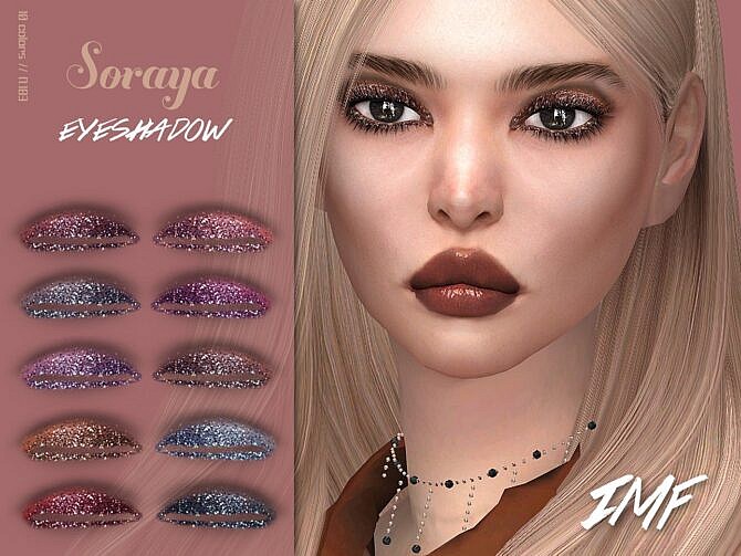 Sims 4 Soraya Eyeshadow N.183 by IzzieMcFire at TSR